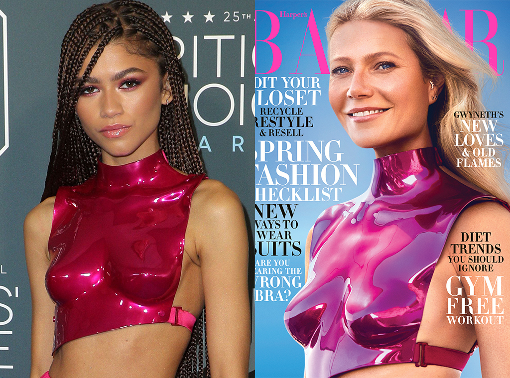 Zendaya, Gwyneth Paltrow, Pink Top 